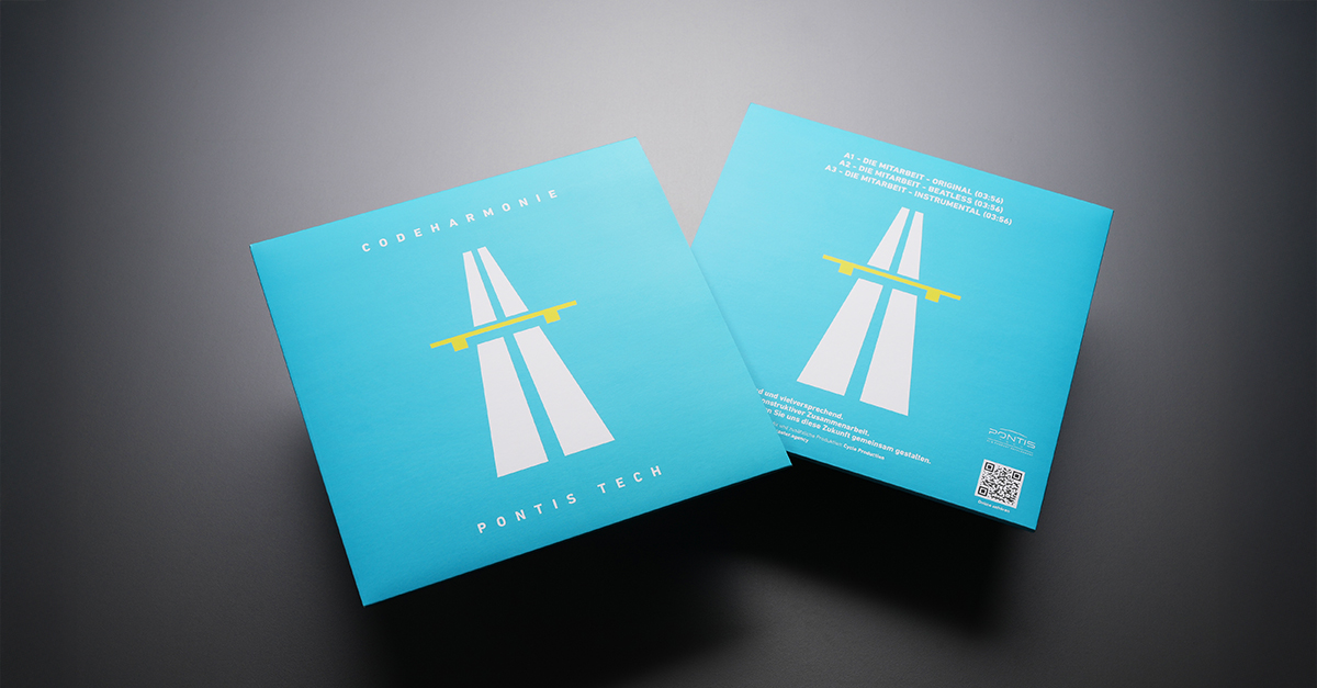 Front and back of the sleeve — Pontis Technology