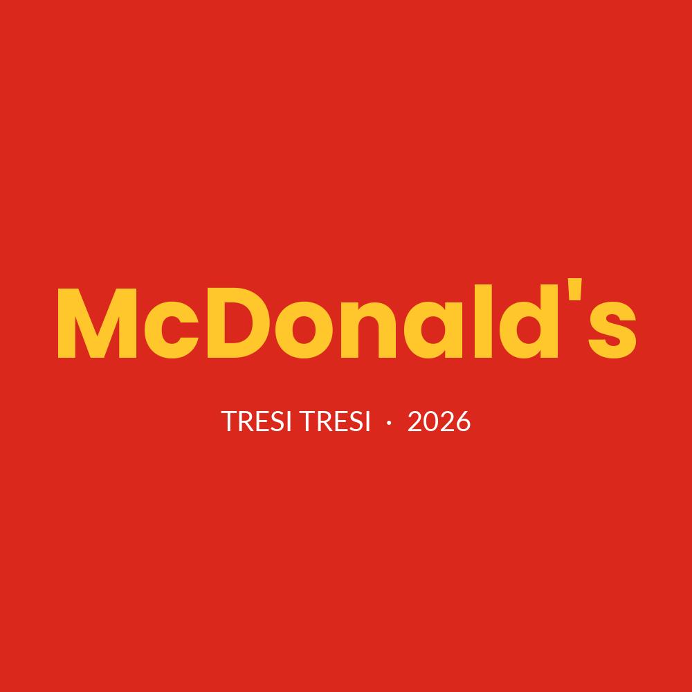 McDonald’s - Tresi Tresi (Bright 2026)